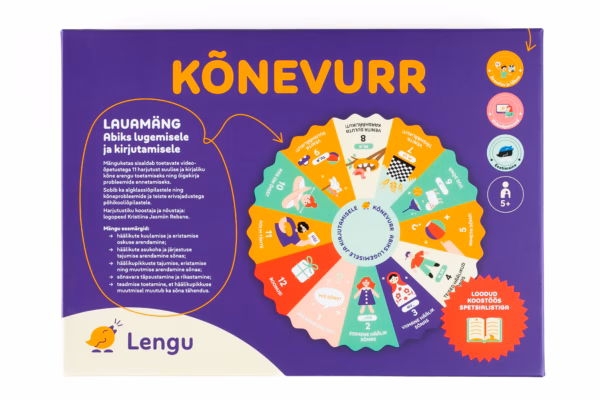 "Abiks lugemisele ja kirjutamisele" Lengu Kõnevurri mäng