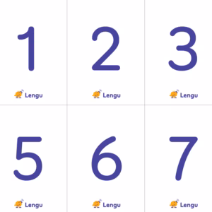 Lengu numbrikaardid 1–20 – liitmine, lahutamine, korrutamine ja jagamine